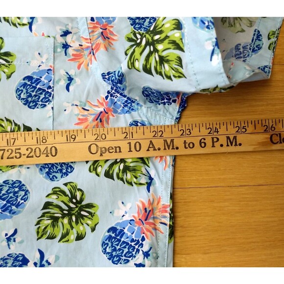 MBX Paradise Shirt Short Sleeve Premium Goods Tropical Button Down Mens L - Picture 13 of 16